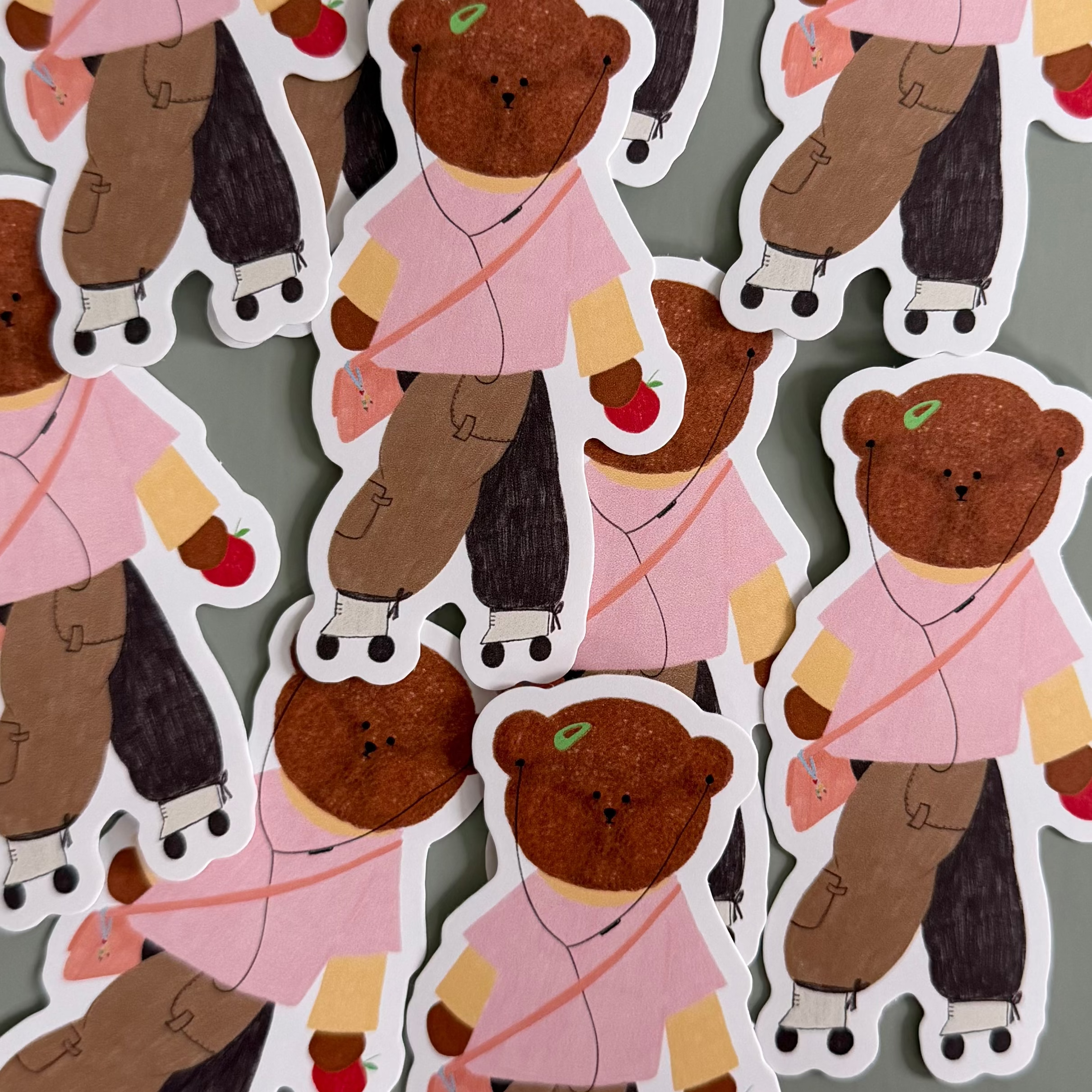 Roller Skater Bear
