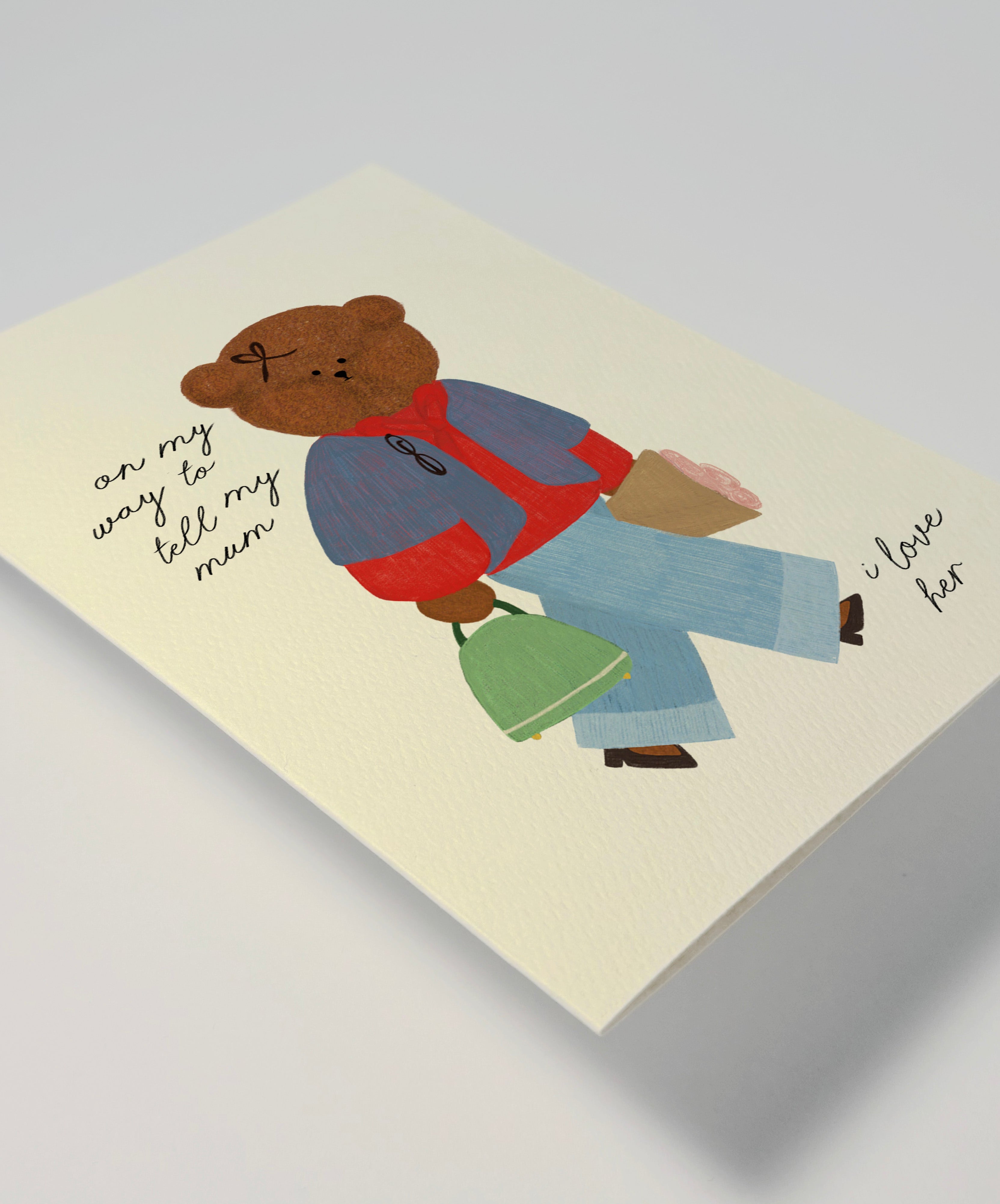 A Special Mum Bear Greeting Card