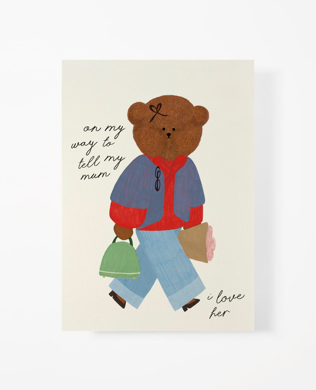 A Special Mum Bear Greeting Card