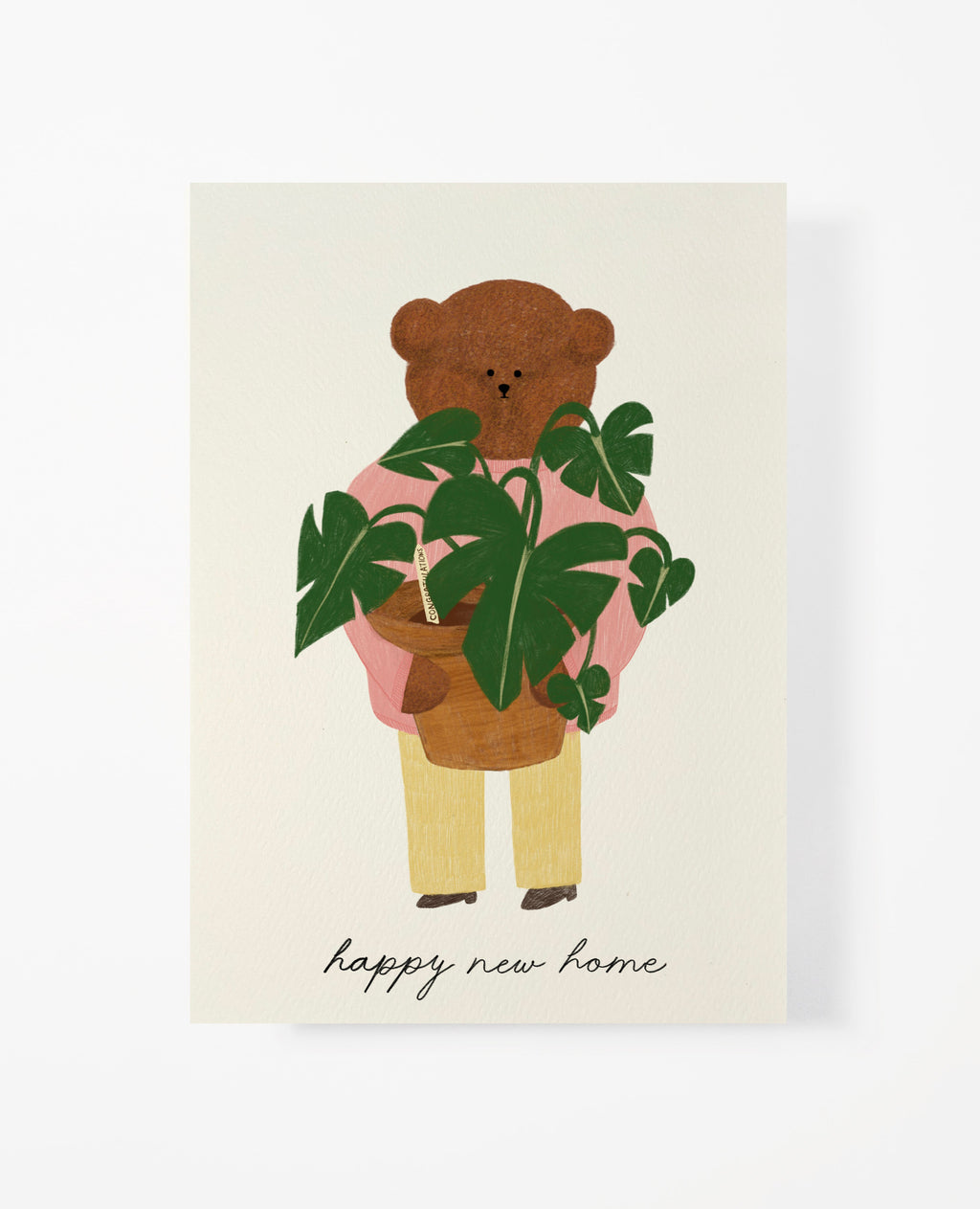 New Home Bear Greeting Card